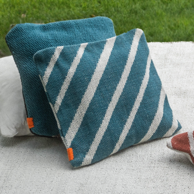 Coussin d'extérieur réversible Julien - 50x50cm