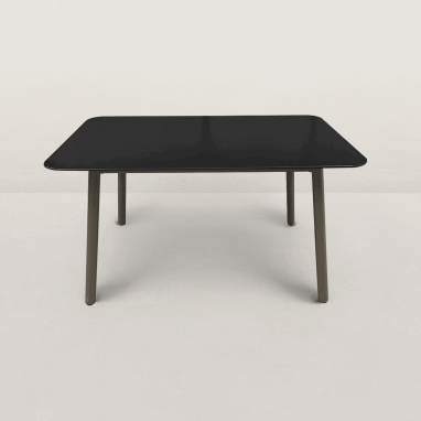 Table de jardin Aluminium et Céramique 140cm Jade - 4/6 pers. - Vert olive