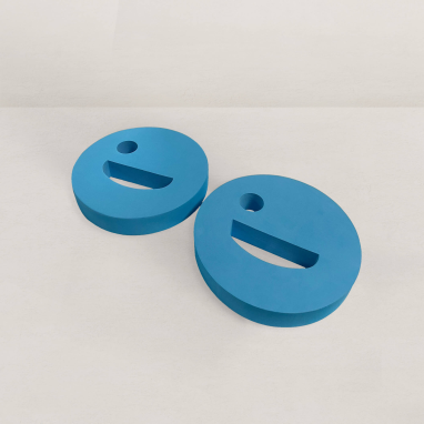 Paire de disques smiley pour Aquagym