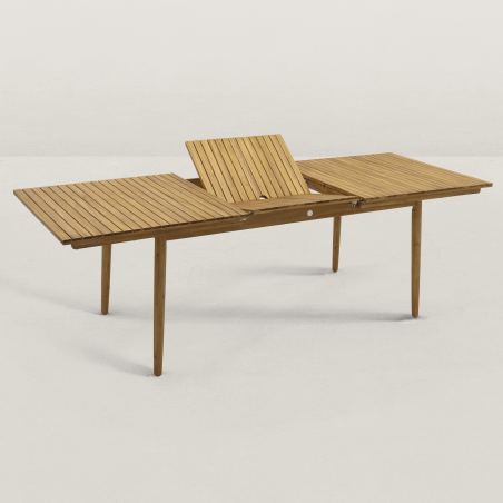 JJ. Table de jardin Extensible en Bois 180-240 cm Jules - 2 couleurs au choix