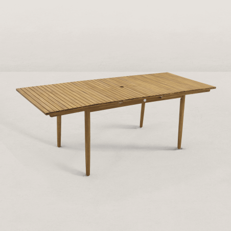 JJ. Table extensible de jardin en bois Jules 160-210 cm - 2 couleurs au choix