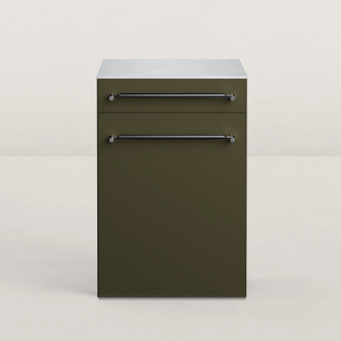 Cuisine d'extérieur Excellence en angle pour kamado avec évier - 128 x 248 cm