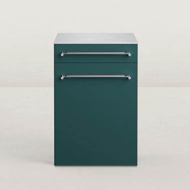Cuisine d'extérieur Excellence en angle pour kamado avec évier - 128 x 248 cm