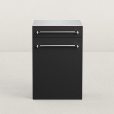 Cuisine d'extérieur Excellence en angle pour kamado avec évier - 128 x 248 cm