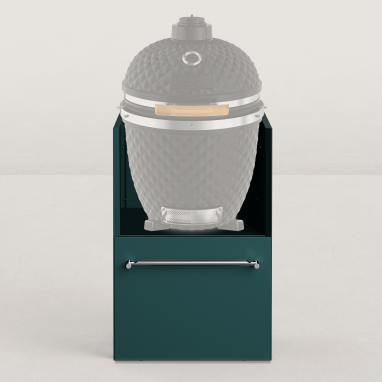 Cuisine d'extérieur Excellence en angle pour kamado avec évier - 128 x 248 cm