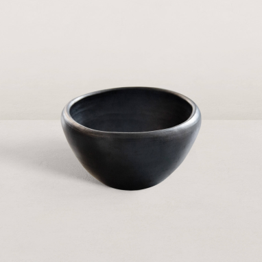 Bol en céramique noire La Chamba Ø15,5cm
