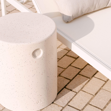 Table d'appoint - Beige ivoire