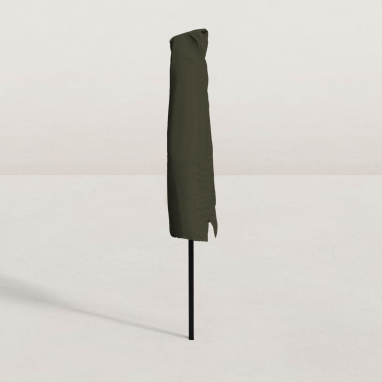 Housse de protection pour parasol droit carré 3 x 3 m - Vert olive