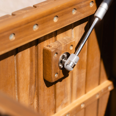 Coffre de jardin en Bois Jules 590L